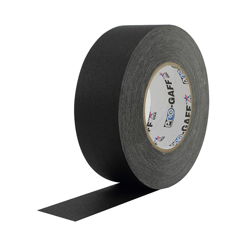 PRO TAPES PRO GAFF TAPE - 2" X 55 YARDS - BLACK