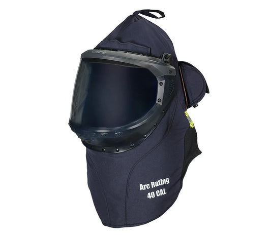 Enespro National Safety Apparel EN403FNDNB05AL 40 cal AirLite Vented Lift Front Hood