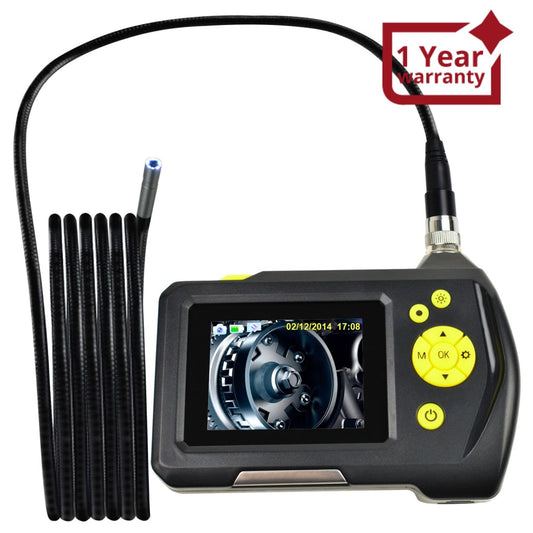 END-23_8.2mm_3M Waterproof Endoscope Digital Inspection Camera Borescope 8.2mm Camera 2.7 inch Screen Monitor and 3 Meter Cable, Handheld Digital