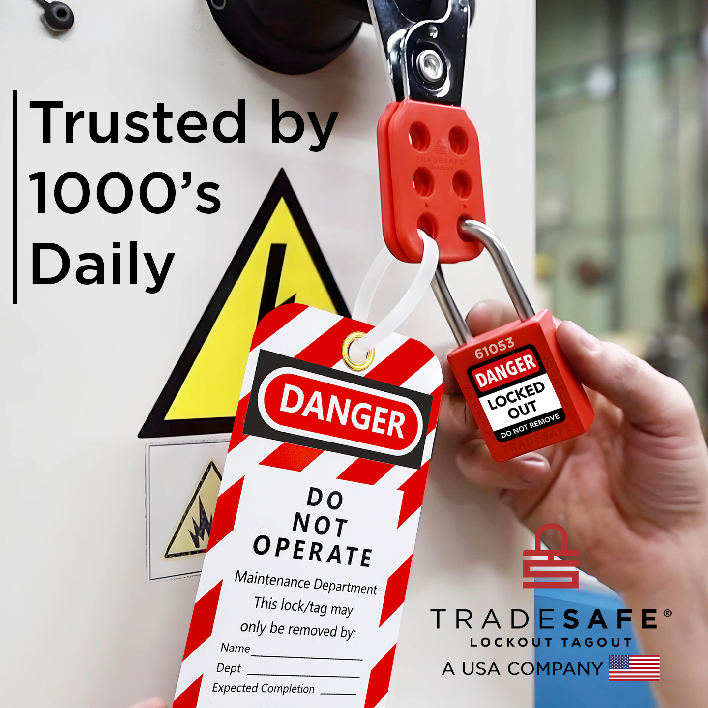 Lockout Tagout Station – Large